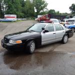 2011 Black & Silver Crown Vic 